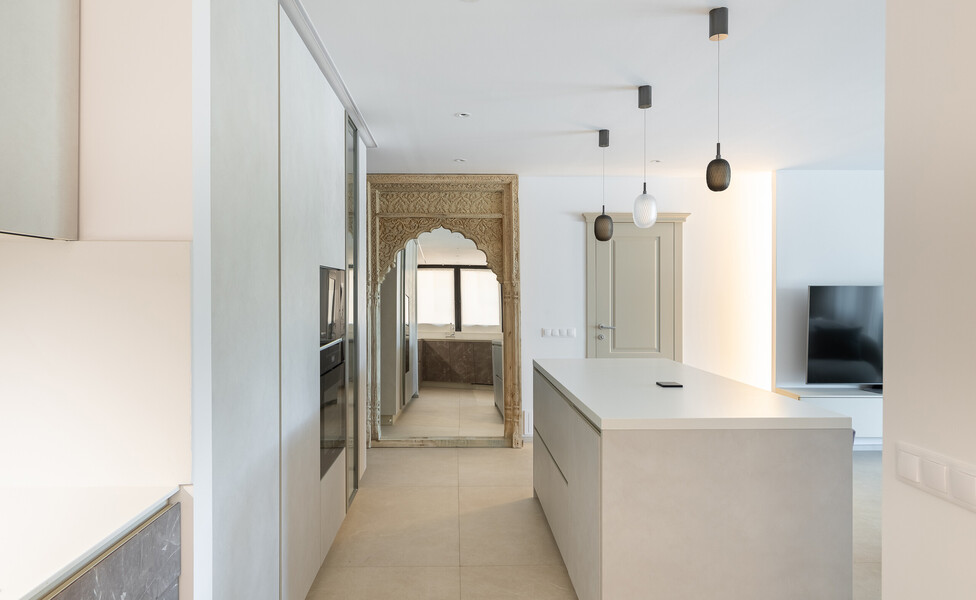 Kitchen in Puerto Portals